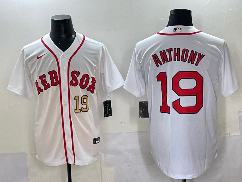 Men 2025 Boston Red Sox #19 Anthony white Nike MLB Jersey style 03->boston red sox->MLB Jersey
